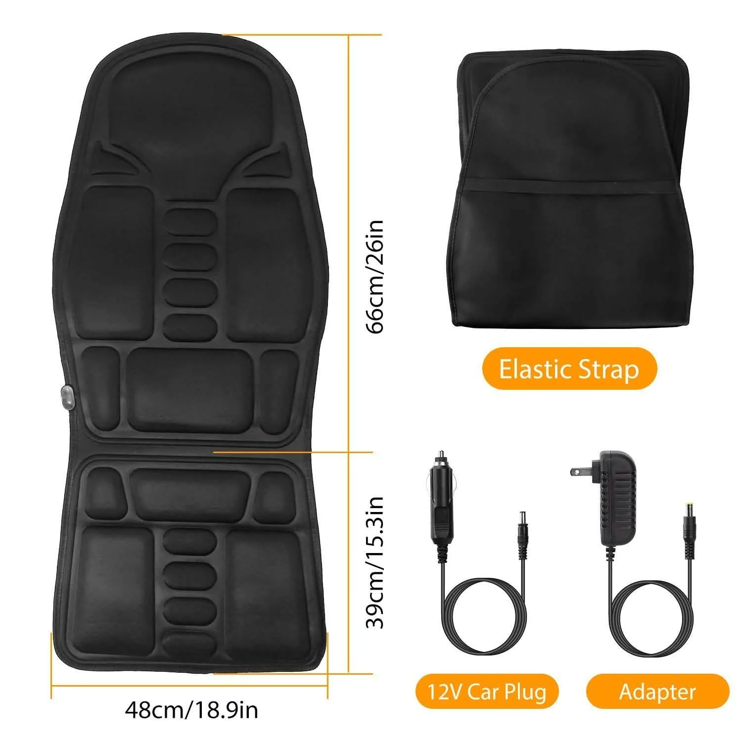 Back Massager Cushion Electric Massage Car Seat - Image 5