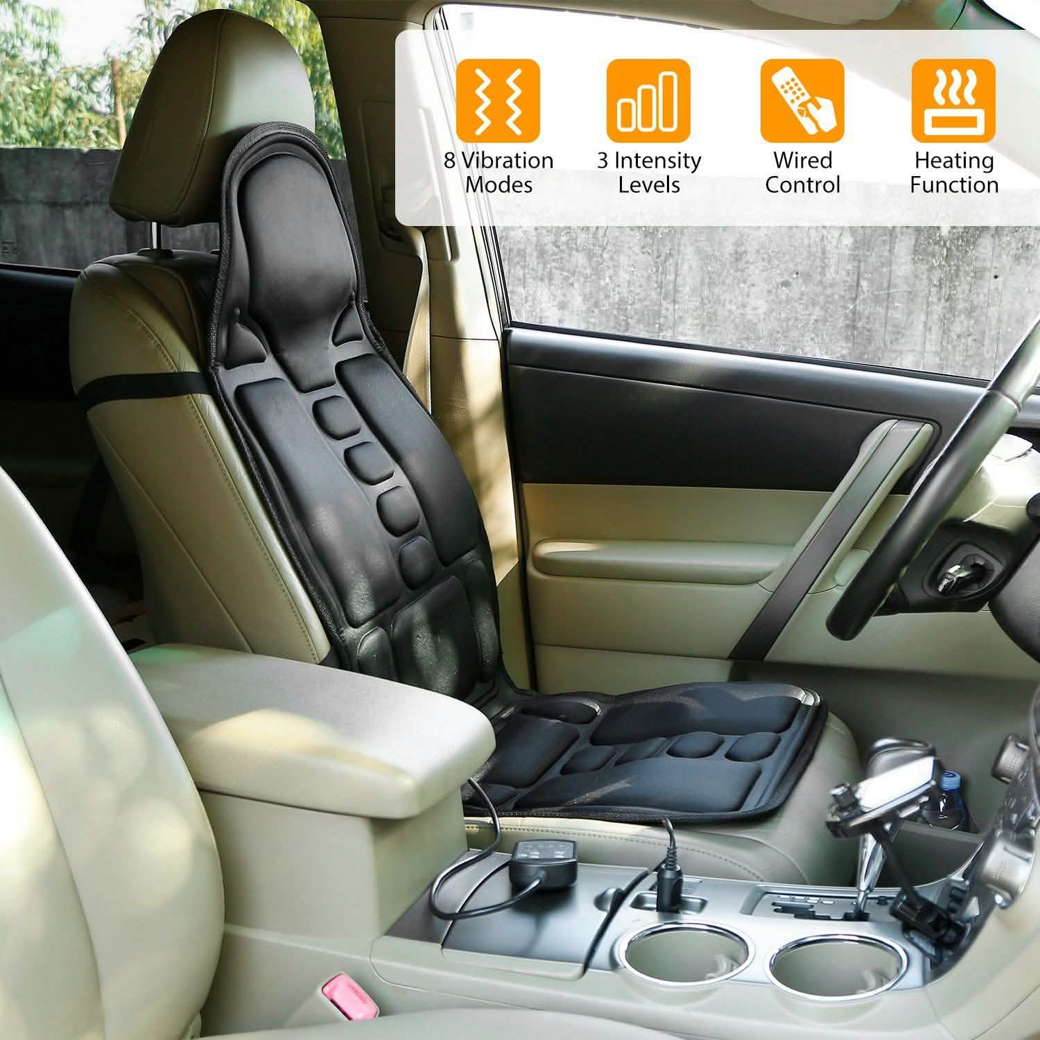 Back Massager Cushion Electric Massage Car Seat - Image 9