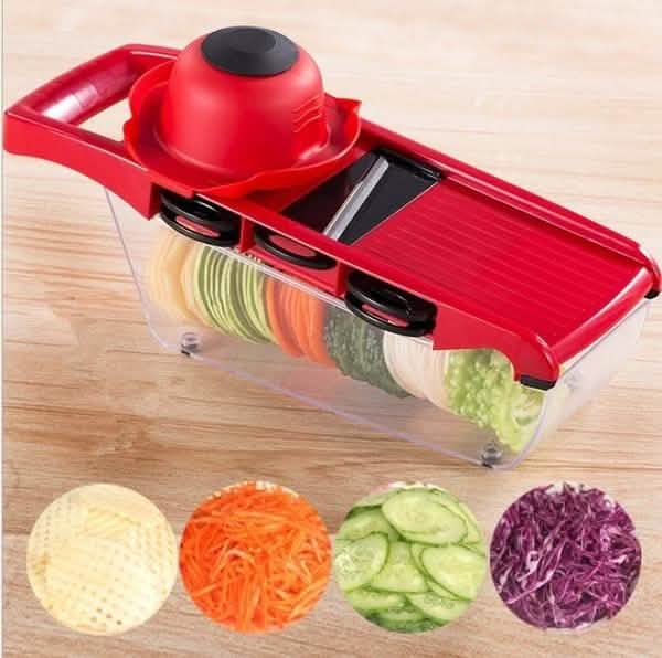 Creative Mandoline Slicer Vegetable Cutter with Stainless Steel Blade - Image 2