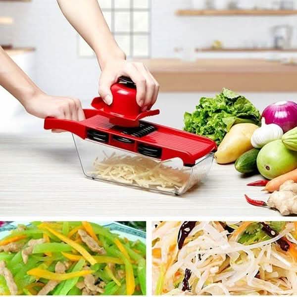Creative Mandoline Slicer Vegetable Cutter with Stainless Steel Blade - Image 3