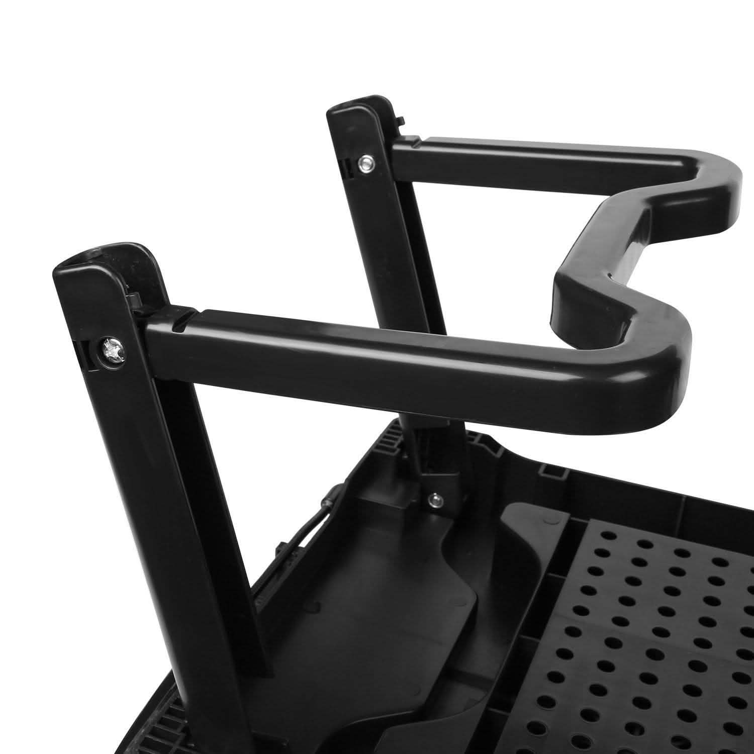 Foldable Laptop Table Bed Notebook Desk with Cooling Fan Mouse Board - Image 18