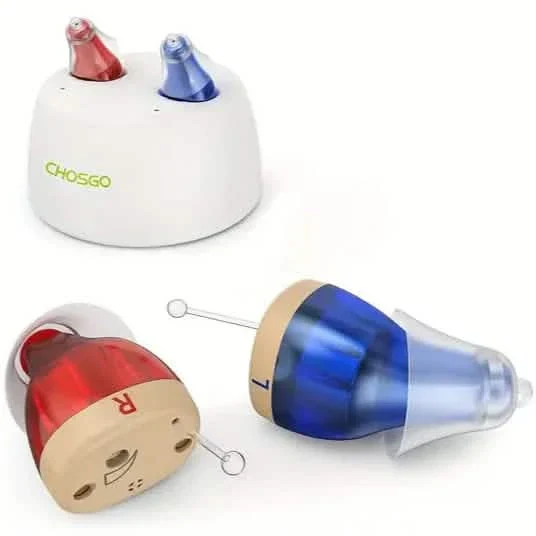 Rechargeable Hearing Aids – Invisible In-Ear, Noise Reduction, Volume Control - Image 3