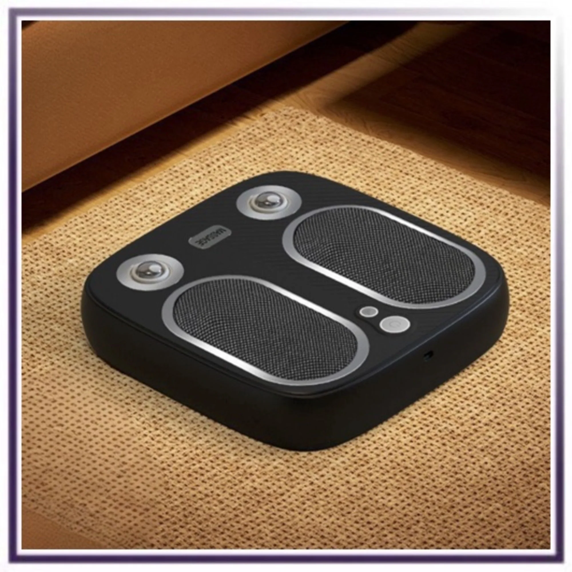 Stress & Pain Relief Foot Massager w/Heat- Deep Tissue, Circulation & Relaxing - Image 2