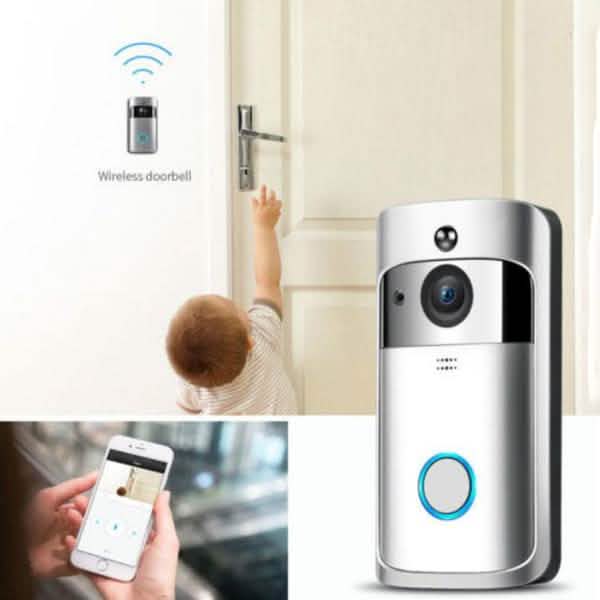 WiFi Wireless Video Doorbell Two-Way Talk Smart PIR Door Bell Security Camera HD - Image 10