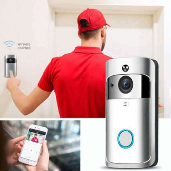 WiFi Wireless Video Doorbell Two-Way Talk Smart PIR Door Bell Security Camera HD - Image 11