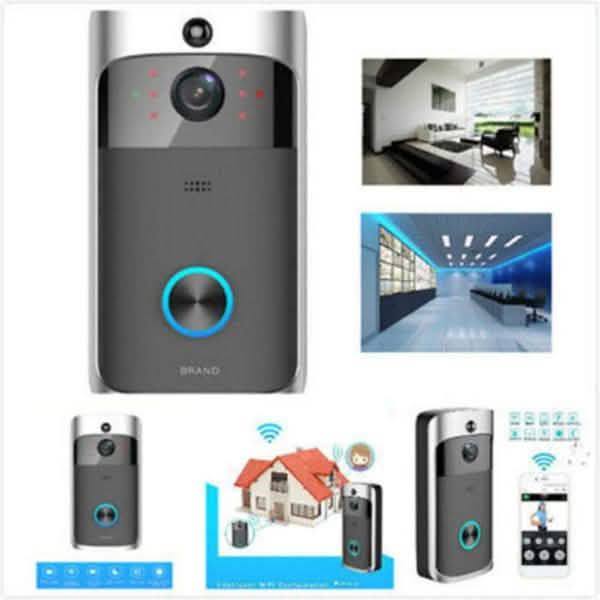 WiFi Wireless Video Doorbell Two-Way Talk Smart PIR Door Bell Security Camera HD - Image 9